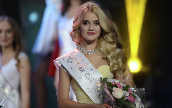 Anastasia Naidiónova, segunda vice Miss Rusia 2015 Anastasia Naidiónova, segunda vice Miss Rusia 2015 - Sputnik Mundo