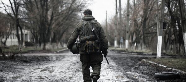 Miliciano de la RPD en Shirókino - Sputnik Mundo