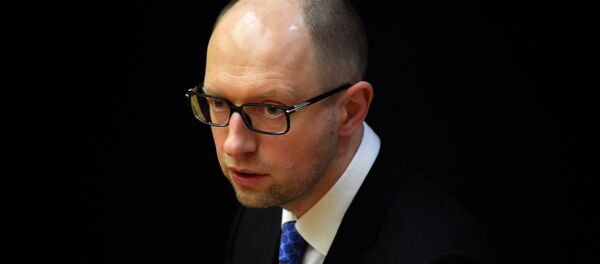 Arseni Yatseniuk, primer ministro de Ucrania - Sputnik Mundo
