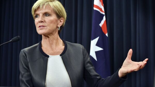 Julie Bishop, ministra australiana de Exteriores - Sputnik Mundo