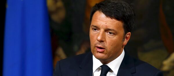 Matteo Renzi, primer ministro de Italia - Sputnik Mundo
