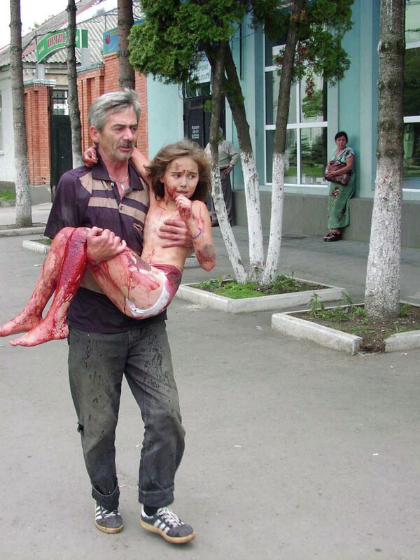 Beslán, septiembre de 2004 - Sputnik Mundo