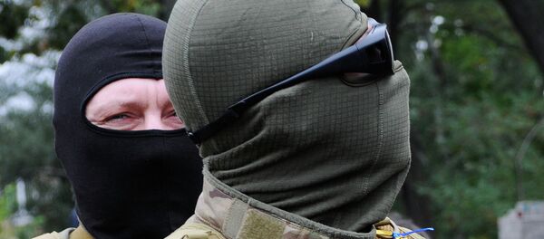 Voluntarios del batallón especial Sich (archivo) - Sputnik Mundo