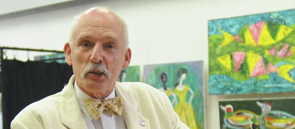 Janusz Korwin-Mikke, líder del partido de derecha KORWiN - Sputnik Mundo