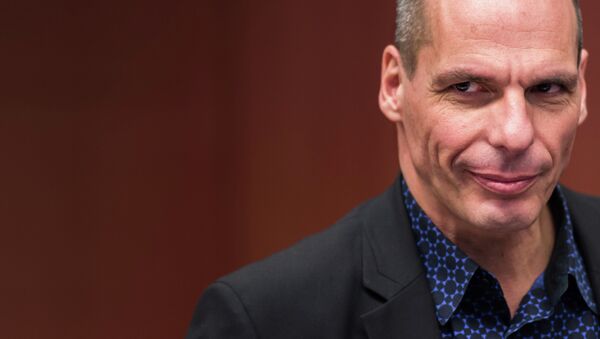 Yanis Varoufakis, ministro de Finanzas de Grecia - Sputnik Mundo