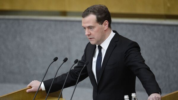 Dmitri Medvédev, primer ministro de Rusia Dmitri Medvédev, primer ministro de Rusia - Sputnik Mundo