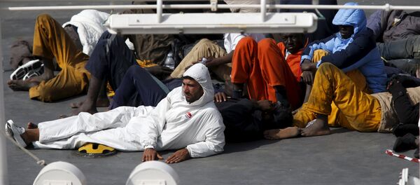 Los sobrevivientes del naufragio en el Mediterráneo - Sputnik Mundo