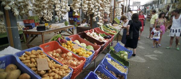 Un mercado - Sputnik Mundo