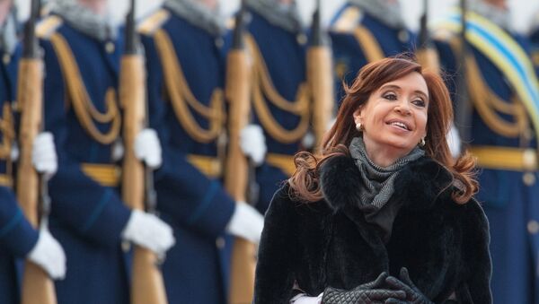 Cristina Fernández de Kirchner, presidenta de Argentina - Sputnik Mundo