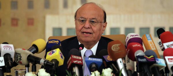 Yemeni President Abdrabuh Mansur Hadi - Sputnik Mundo