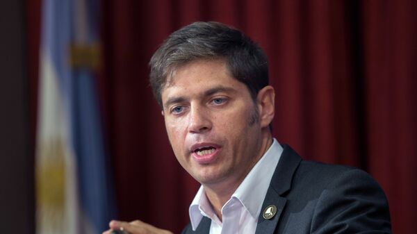 Axel Kicillof, ministro de Economía de Argentina (archivo) - Sputnik Mundo