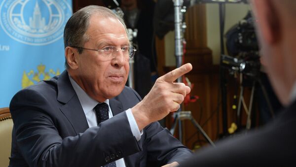 Serguéi Lavrov, ministro de Exteriores de Rusia - Sputnik Mundo