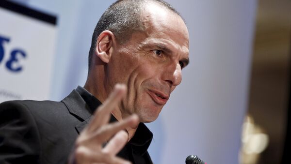 Yanis Varufakis, ministro de Finanzas de Grecia - Sputnik Mundo