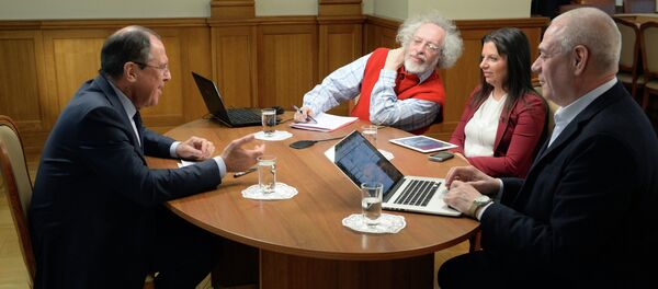 Gran entrevista de Serguéi Lavrov con medios rusos Gran entrevista de Serguéi Lavrov con medios rusos - Sputnik Mundo