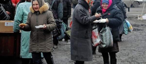 Situación en Donbás (archivo) - Sputnik Mundo