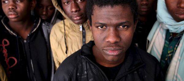 Inmigrantes ilegales Inmigrantes ilegales - Sputnik Mundo