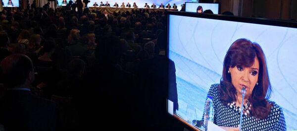 Cristina Fernández de Kirchner, presidenta de Argentina - Sputnik Mundo