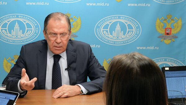 Serguéi Lavrov, ministro de Asuntos Exteriores de Rusia - Sputnik Mundo