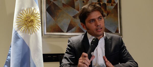 Axel Kicillof, ministro de Economía de Argentina - Sputnik Mundo
