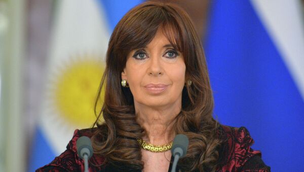 Cristina Fernández de Kirchner, presidenta de Argentina - Sputnik Mundo