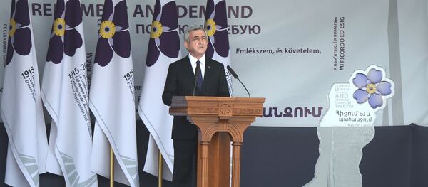 Serzh Sargsián, presidente de Armenia - Sputnik Mundo