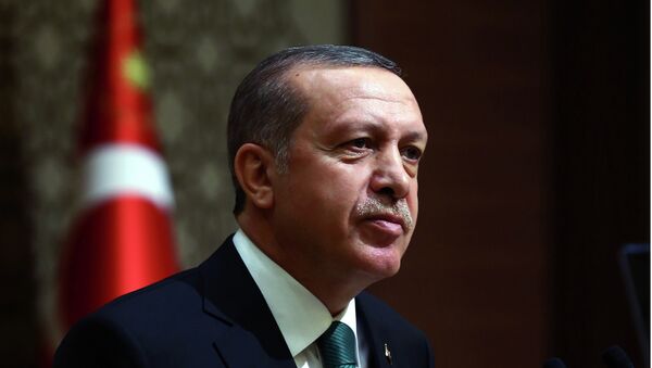 Recep Tayyip Erdogan, presidente de Turquía - Sputnik Mundo