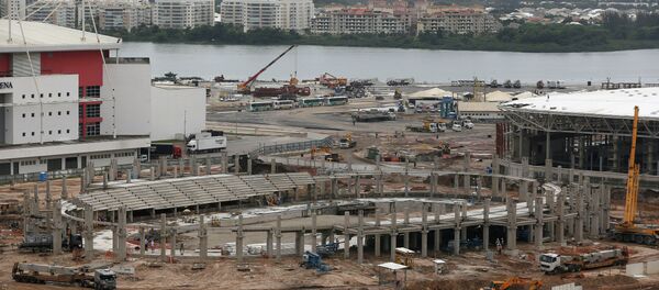 Los trabajadores de las obras de Río 2016 llegan a un acuerdo y abandonan la huelga - Sputnik Mundo