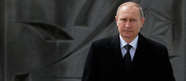 Vladímir Putin, presidente de Rusia, durante su visita a Armenia - Sputnik Mundo