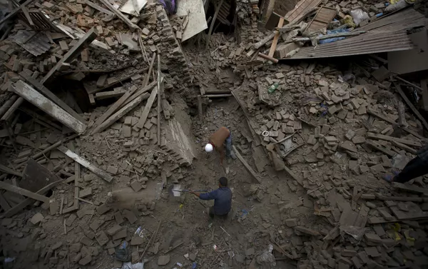 Consecuencias del terremoto en Nepal Consecuencias del terremoto en Nepal - Sputnik Mundo