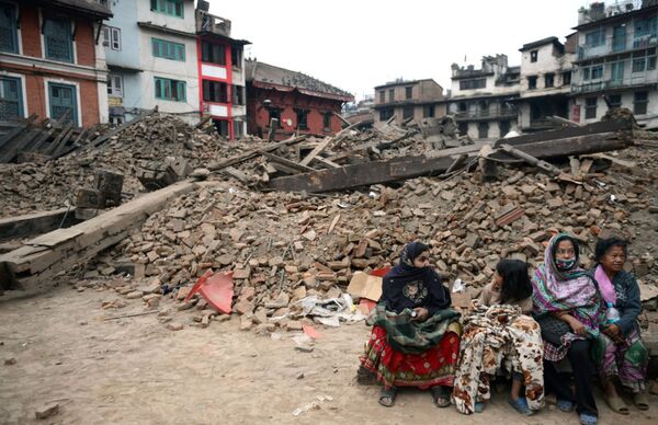 Ciudad destruida: Katmandú tras el terremoto - Sputnik Mundo