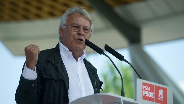 Felipe González, socialista, expresidente del Gobierno español - Sputnik Mundo