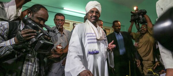 Omar al Bashir, presidente de Sudán en ejercicio Omar al Bashir, presidente de Sudán en ejercicio - Sputnik Mundo