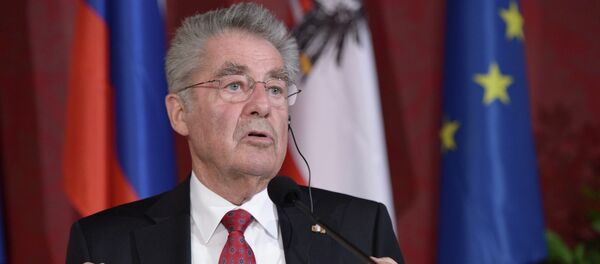 Heinz Fischer, presidente de Austria Heinz Fischer, presidente de Austria - Sputnik Mundo