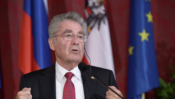 Heinz Fischer, presidente de Austria - Sputnik Mundo