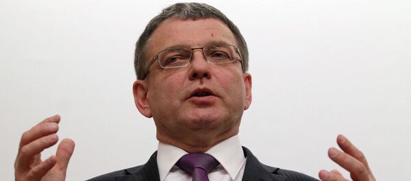 Lubomir Zaorálek, ministro de Exteriores de República Checa - Sputnik Mundo