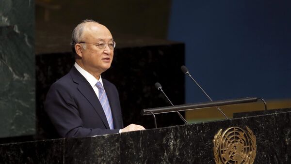 Yukiya Amano, director del Organismo Internacional de Energía Atómica (OIEA) - Sputnik Mundo