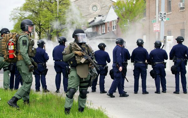 Protestas en Baltimore - Sputnik Mundo