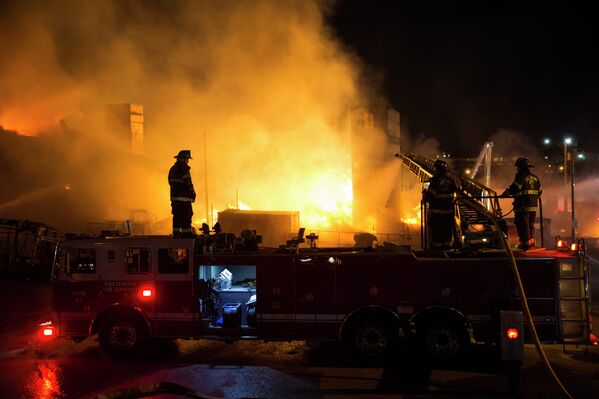 Disturbios en Baltimore - Sputnik Mundo