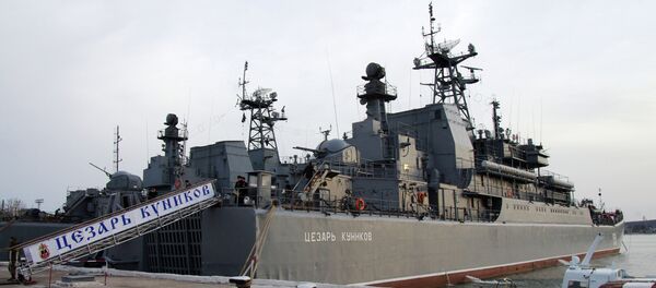 Buque de desembarco Tsezar Kunikov - Sputnik Mundo