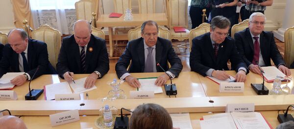 Serguéi Lavrov, ministro de Asuntos Exteriores de Rusia - Sputnik Mundo