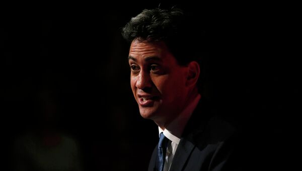 Ed Miliband, líder del partido Laborista británico - Sputnik Mundo