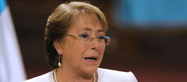 Michele Bachelet, presidenta de Chile - Sputnik Mundo