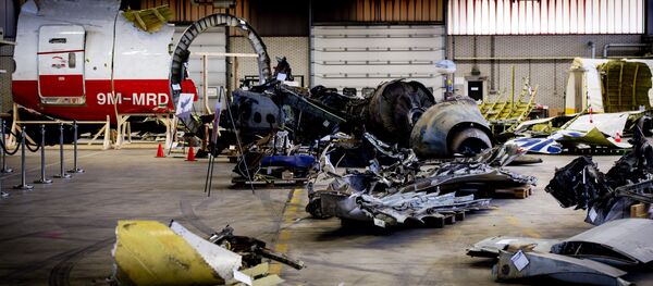 Restos del Boeing 777 derribado en el este de Ucrania - Sputnik Mundo
