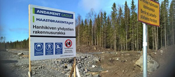 Construcción de la Central Nuclear (CEN) Hanhikivi-1 en Finlandia - Sputnik Mundo