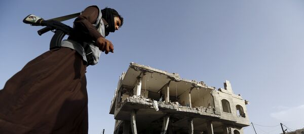 Miliciano hutí - Sputnik Mundo