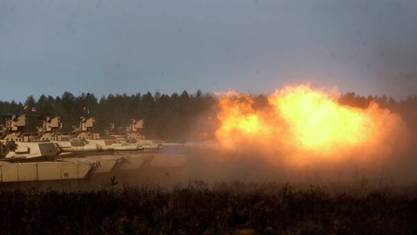 Tanques M1A2 Abrams - Sputnik Mundo