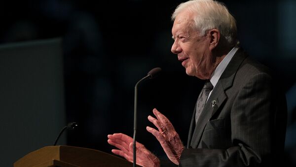 Jimmy Carter, expresidente de EEUU - Sputnik Mundo