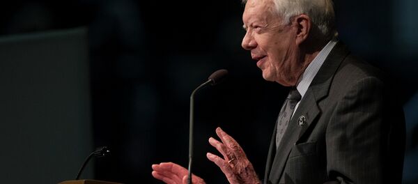 Jimmy Carter, expresidente de EEUU - Sputnik Mundo