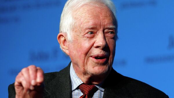 Jimmy Carter, expresidente de EEUU - Sputnik Mundo