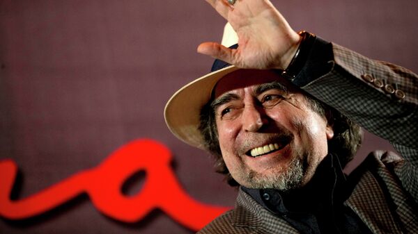 El cantante español Joaquín Sabina - Sputnik Mundo